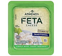 Athenos Cheese Feta Crumbled - 4 Oz
