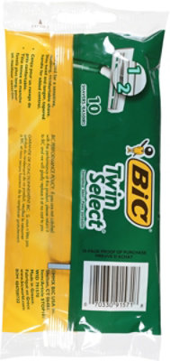 Bic Twin Select Men Razor 10 Ct - 10 Count - Image 4