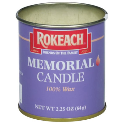Rok Tin Yahrzeit Tumbler - 1 Count