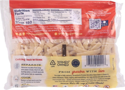 Grandmas Egg Noodles Wide - 11 Oz - Image 6