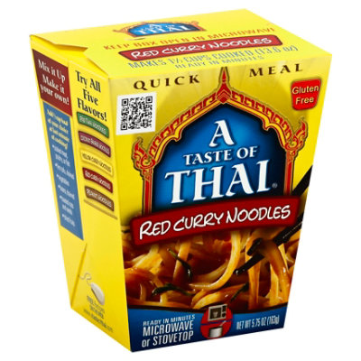 A Taste of Thai Quick Meals Red Curry Noddles - 5.75 Oz