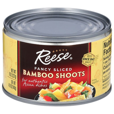 Reese Bamboo Shoots Fancy Sliced - 8 Oz