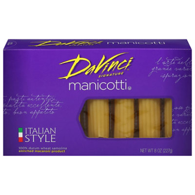 Da Vinci Pasta Manicotti-Canneloni Box - 8 Oz - Image 3