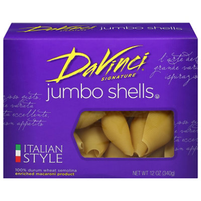 Da Vinci Pasta Jumbo Shells Box - 12 Oz - Image 3