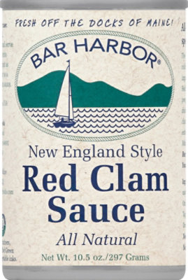 Bar Harbor Clam Sauce Red New England Style Can - 10.5 Oz - Image 2