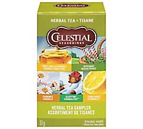 Celestial Seasonings Herbal Tea Bags Caffeine Free Sampler 5 Flavors - 18 Count
