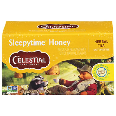 Celestial Seasonings Sleepytime Herbal Tea Bags Caffeine Free Honey 20 Count - 1 Oz - Image 3