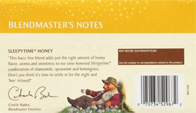 Celestial Seasonings Sleepytime Herbal Tea Bags Caffeine Free Honey 20 Count - 1 Oz - Image 5