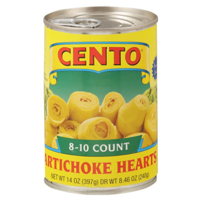 CENTO Artichoke Hearts 8-10 Count - 14 Oz - Image 3