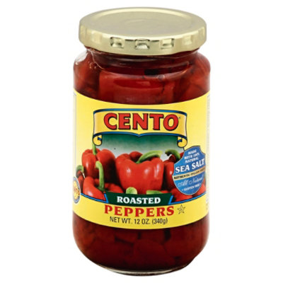 Cento Peppers Roasted - 12 Oz - Image 1