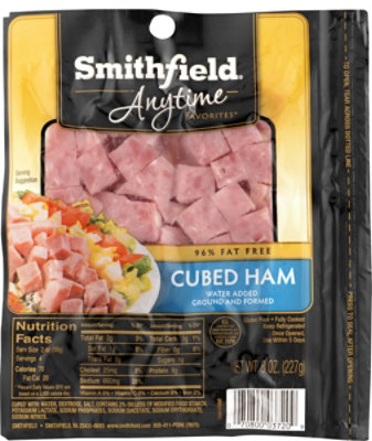 Smithfield Anytime Favorites Cubed Ham - 8 Oz - Image 3