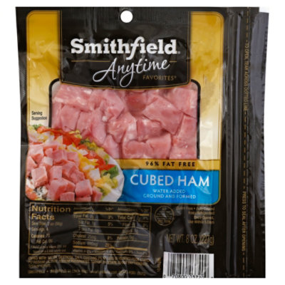 Smithfield Anytime Ham Cubed - 8 Oz