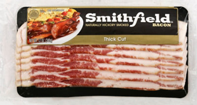 Smithfield Bacon Thick Cut - 12 Oz - Image 2