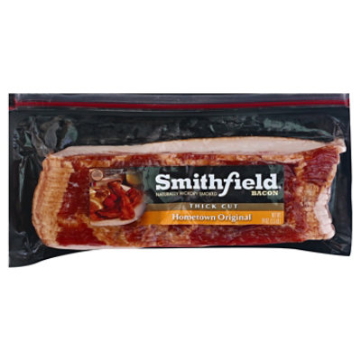 Smithfield Hometown Original Thick Cut Bacon - 24 Oz