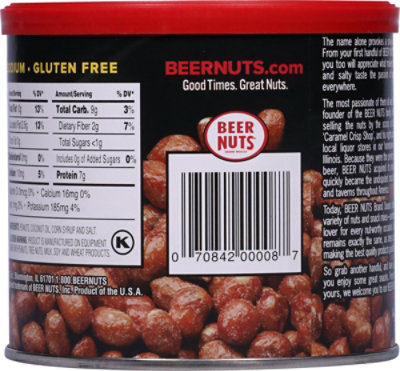 BEER NUTS Peanuts Sweet & Salty - 12 Oz - Image 6