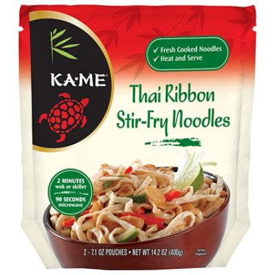 Ka.Me Noodle All Natural Stir-Fry Thai Rice Pouch - 2-7.1 Oz - Image 3