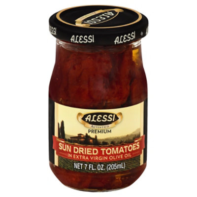 Alessi Extra Virgin Olive Oil Sun Dried Tomatoes - 7 Fl. Oz. - Image 1