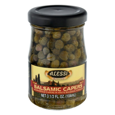 Alessi Capers Balsamic - 3.50 Fl. Oz. - Image 3