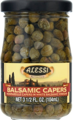 Alessi Capers Balsamic - 3.50 Fl. Oz. - Image 2