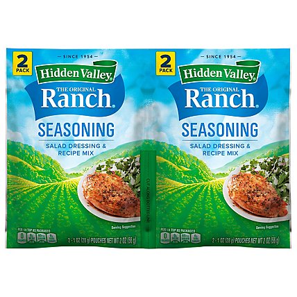 Hidden Valley Gluten Free Original Ranch Salad Dressing & Seasoning Mix - 2 Count - Image 3