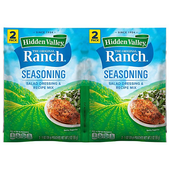 Hidden Valley Gluten Free Original Ranch Salad Dressing & Seasoning Mix - 2 Count