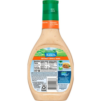 Hidden Valley Farmhouse Originals Southwest Chipotle Salad Dressing and Topping - 16 Oz - Image 2