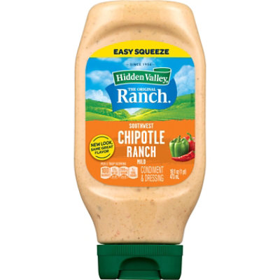 Hidden Valley Farmhouse Originals Dressing & Marinade Southwest Chipotle - 16 Fl. Oz.