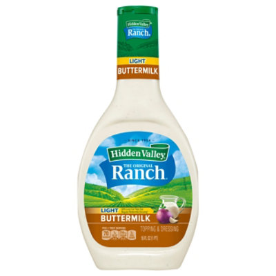 Hidden Valley The Original Ranch Dressing Light Buttermilk - 16 Fl. Oz. -  tomthumb
