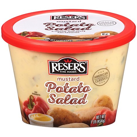 Resers Mustard Potato Salad - 16 Oz