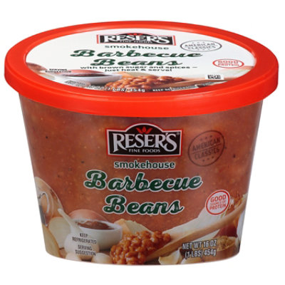 Resers Beans Baked Smokehouse - 16 Oz