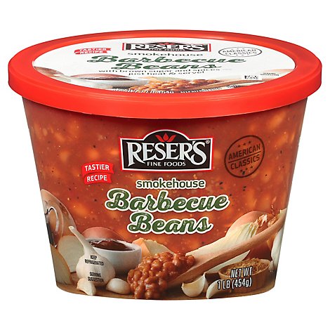Resers Beans Baked Smokehouse - 16 Oz