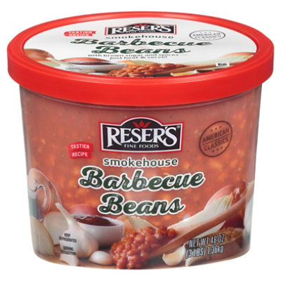 Resers Beans Baked Smokehouse - 3 Lb