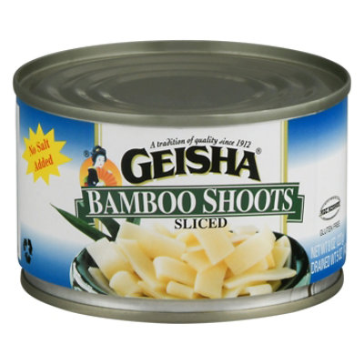 Geisha Bamboo Shoots Sliced - 8 Oz