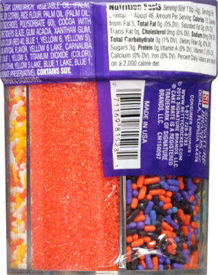 Cake Mate Sprinkles Halloween Mix - 6.5 Oz - Image 6