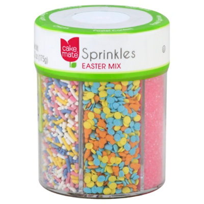 Cake Mate Sprinkles Easter Mix - 6.2 Oz