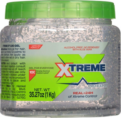 Wet Line Xtreme Styling Gel Extra Hold Professional Clear - 35.26 Oz - Image 2