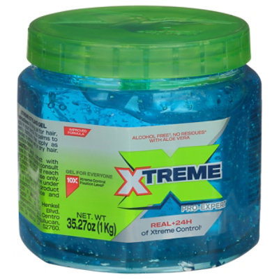Wet Line Xtreme Styling Gel Extra Hold Professional Blue - 35.26 Oz - Image 3