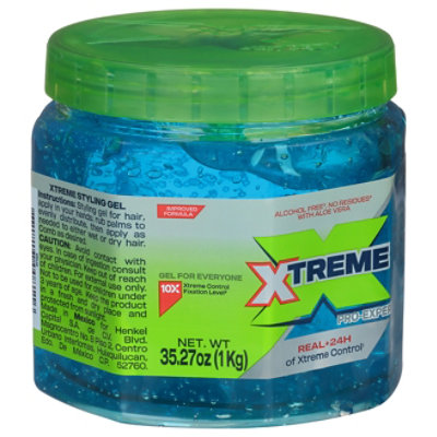 Wet Line Xtreme Styling Gel Extra Hold Professional Blue - 35.26 Oz - Image 1