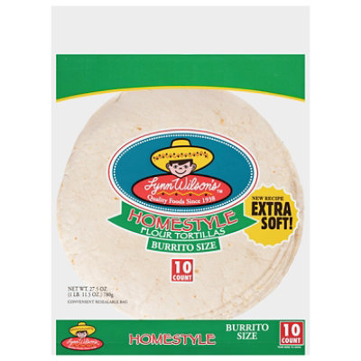 Lynn Wilsons Tortilla Flour 10 Count - 26 Oz - Image 1