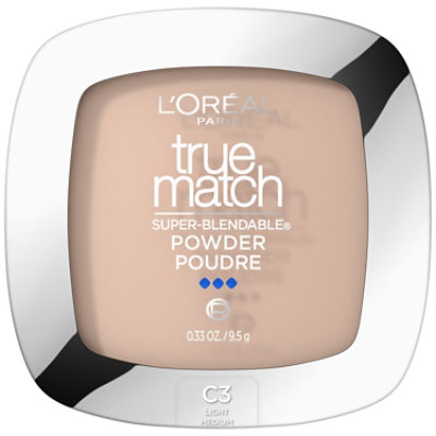 L'Oreal Paris True Match Creamy Natural Super Blendable Oil Free Makeup Powder - 0.33 Oz - Image 2