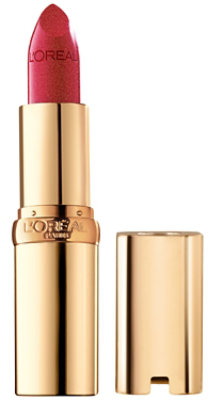 L'Oreal Paris Colour Riche Ruby Flame Original Satin Lipstick for Moisturized Lips - 0.13 Oz