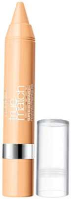 L'Oreal Paris True Match Super Blendable Crayon Concealer Fair/Light Warm - 0.1 Oz - Image 1