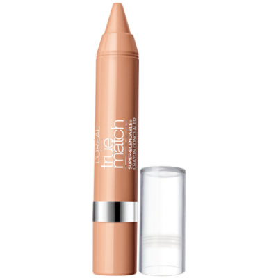 L'Oreal Paris True Match Light Medium Neutral Super Blendable Crayon Concealer - 0.1 Oz - Image 1