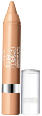 L'Oreal Paris True Match Super Blendable Crayon Concealer Light/Medium Warm - 0.1 Oz - Image 1