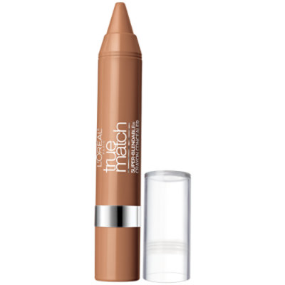 L'Oreal Paris True Match Medium Deep Neutral Super Blendable Crayon Concealer - 0.1 Oz - Image 1