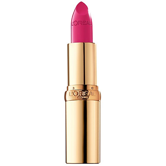 L'Oreal Paris Colour Riche Miss Magenta Original Satin Lipstick for Moisturized Lips - 0.13 Oz