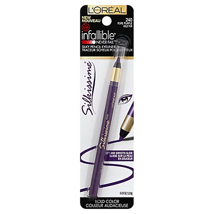 Loreal Silkisime Eyeliner Purple - 0.03 Oz - Image 1
