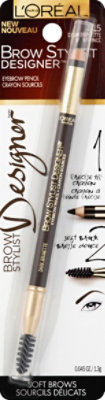 Loreal Brow Stylist Desk Brunt - 0.05 Oz - Image 2