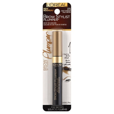 Loreal Brow Stylist Plus To Medium - 0.27 Fl. Oz. - Image 1