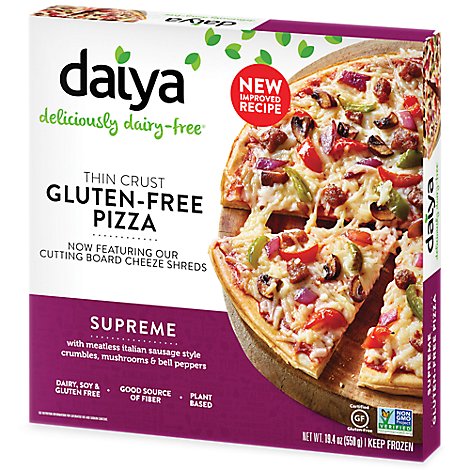Daiya Pizza Supreme Frozen - 19.4 Oz